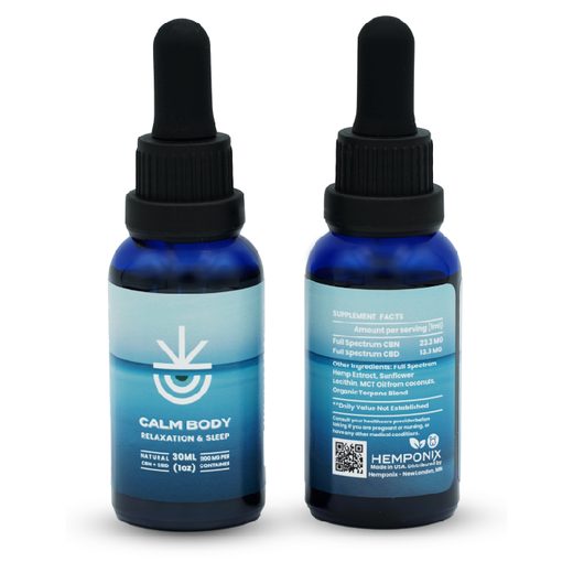 Hemponix Calm Body CBN tincture