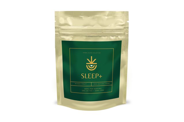 Hemponix Sleep+ Gummies with valerian root